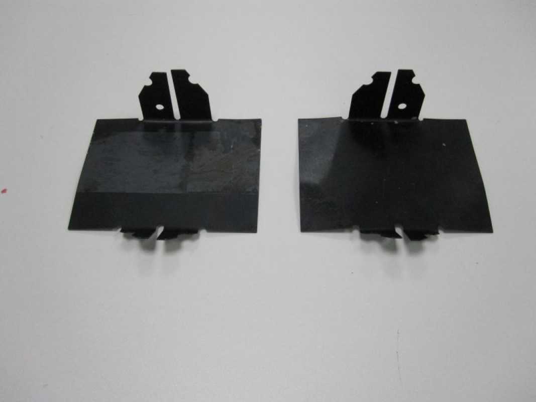 Luftleitbleche unterhalb der Zylinder VW Typ 1 Motor M8, Satz